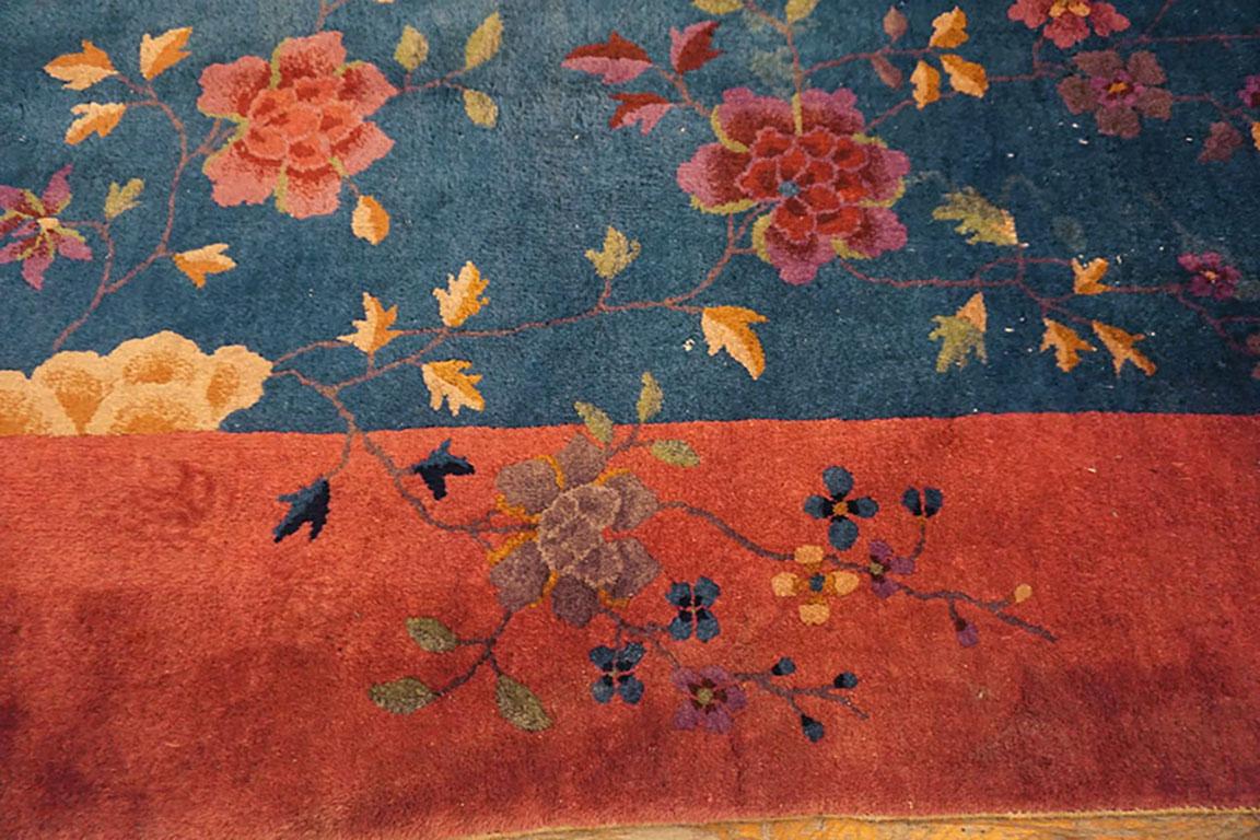  1920s Chinese Art Deco Carpet ( 9' x 11 6