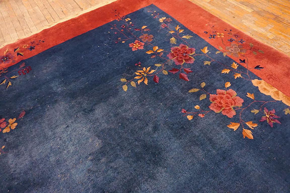 1920s Chinese Art Deco Carpet ( 9' x 11 6