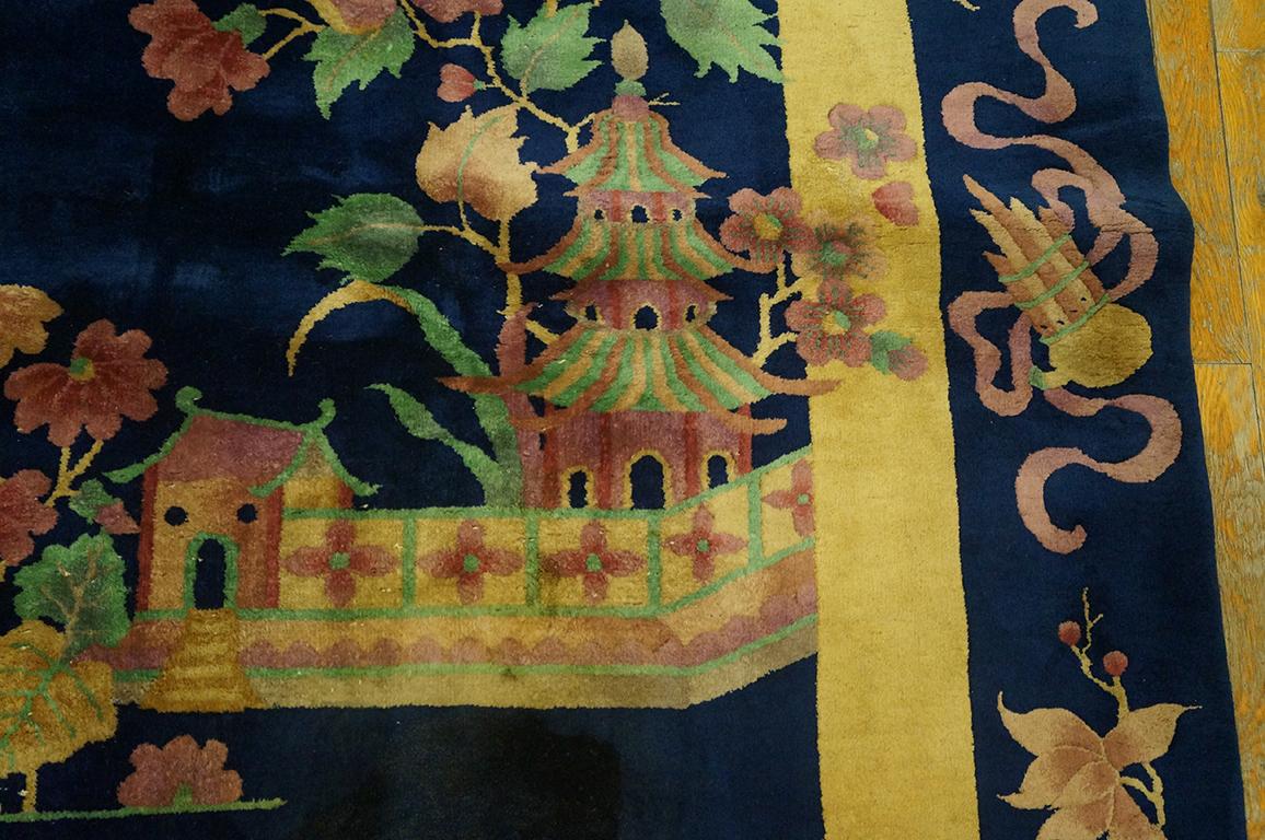 Chinois Tapis Art Déco chinois ancien en vente