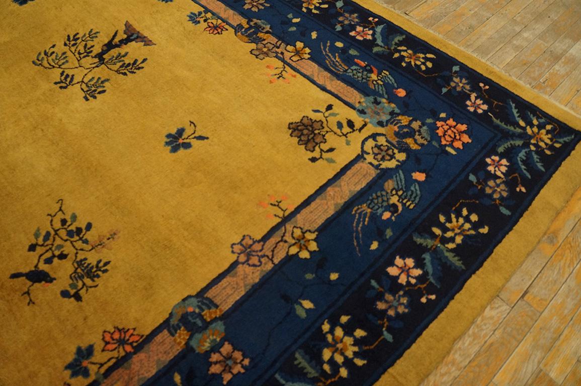 Antique Chinese Art Deco Rug For Sale 5