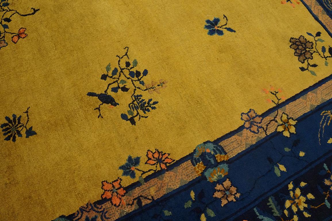Antique Chinese Art Deco Rug For Sale 7