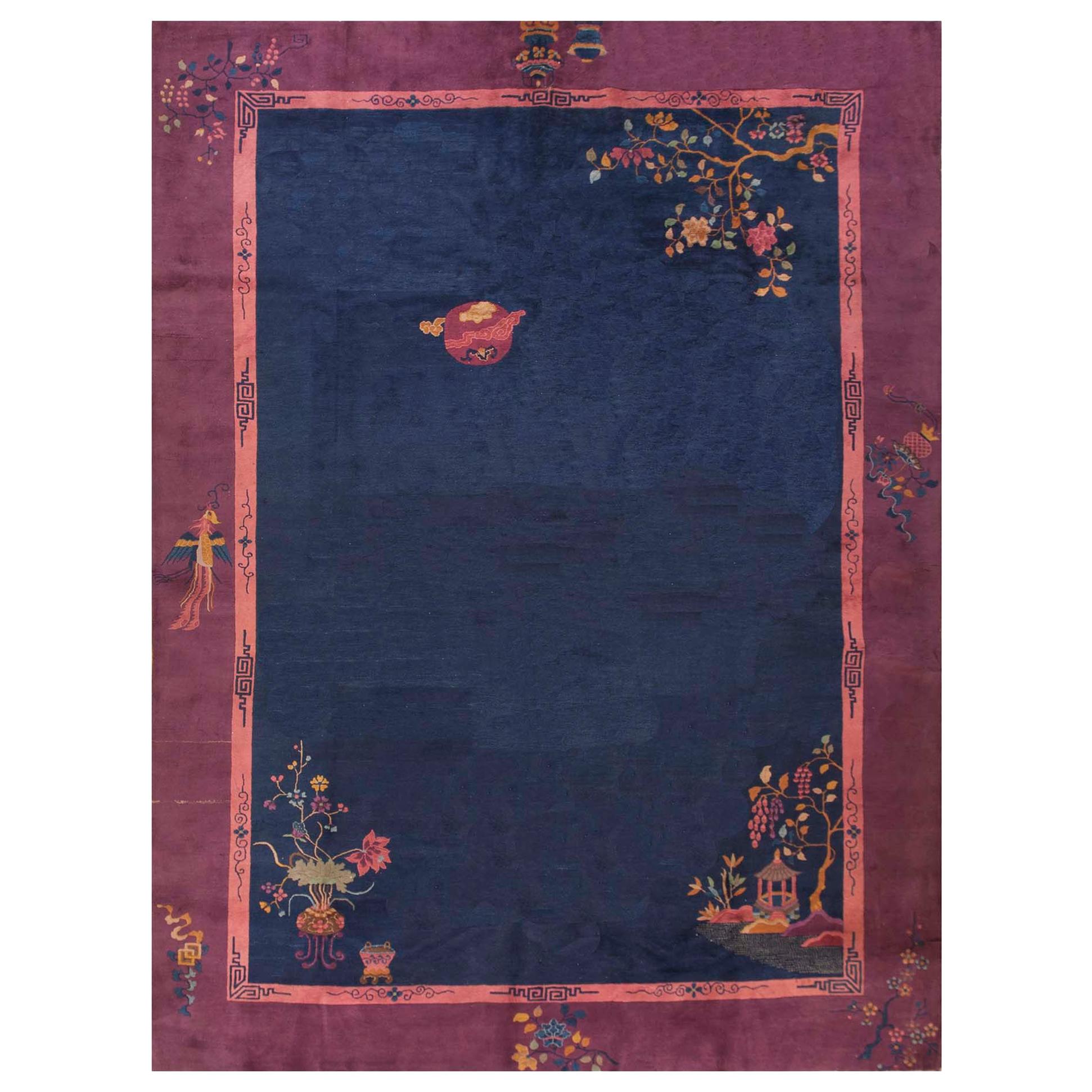 1920s Chinese Art Deco Carpet ( 9'10" x 13'6" - 300 x 412 )