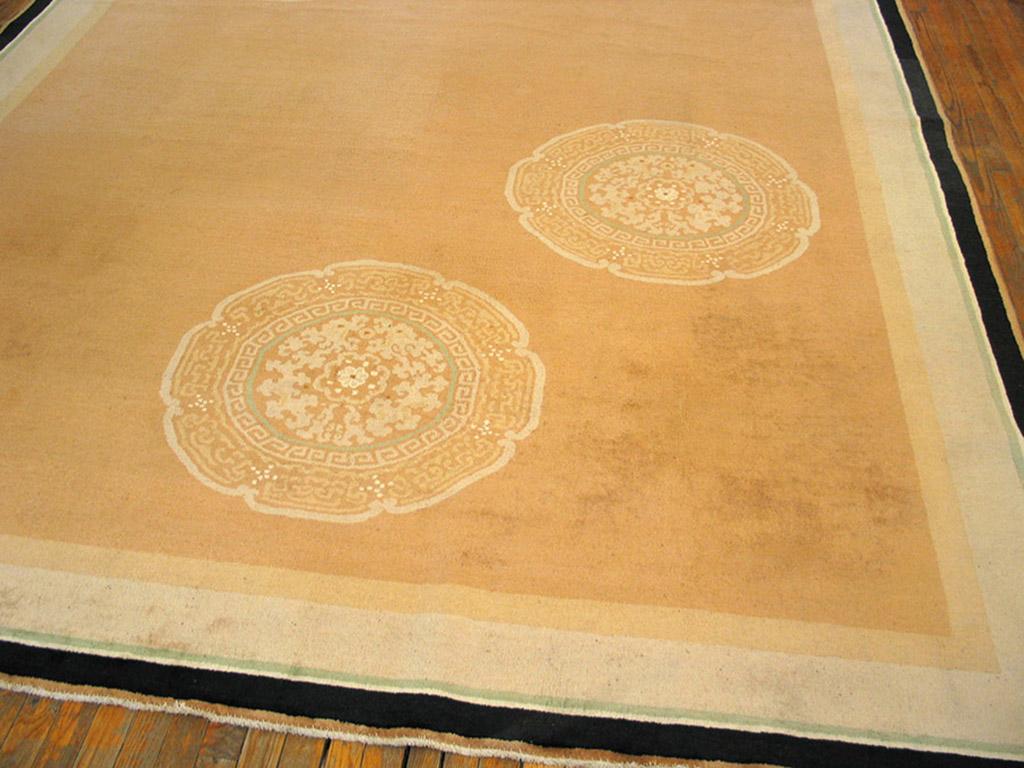 1920s Chinese Art Deco Carpet ( 9' 4