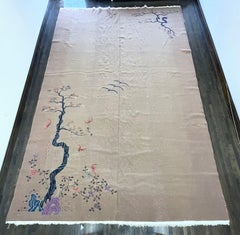 Antique Chinese Art Deco Rug, circa 1910