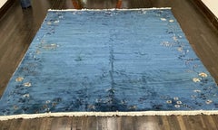 Antique Chinese Art Deco Rug, Circa 1920