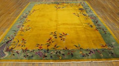 Antique Chinese Art Deco Rug