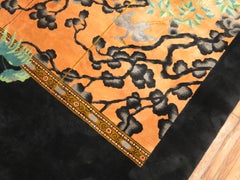 Antique Chinese Art Deco Rug