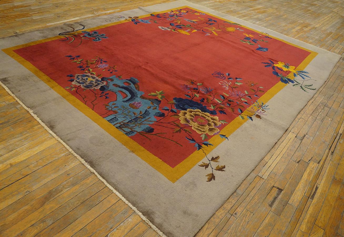 Antiker chinesischer Art Deco Teppich (Art déco) im Angebot