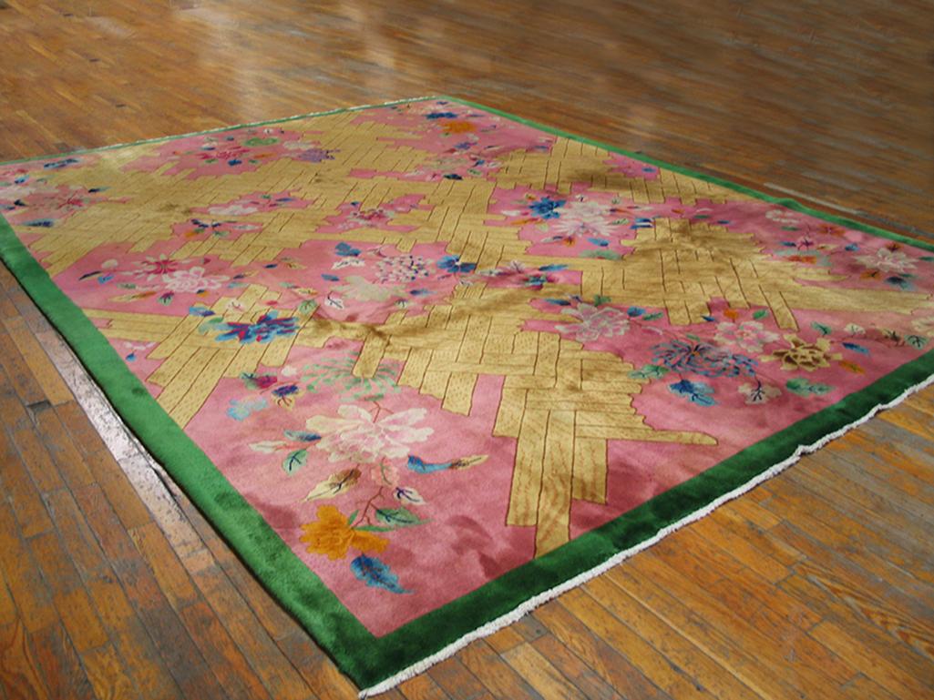 Chinese Art Deco Carpet In Good Condition In New York, NY