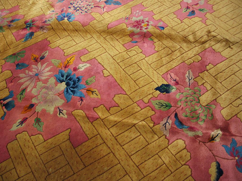 Mid-20th Century Chinese Art Deco Carpet
