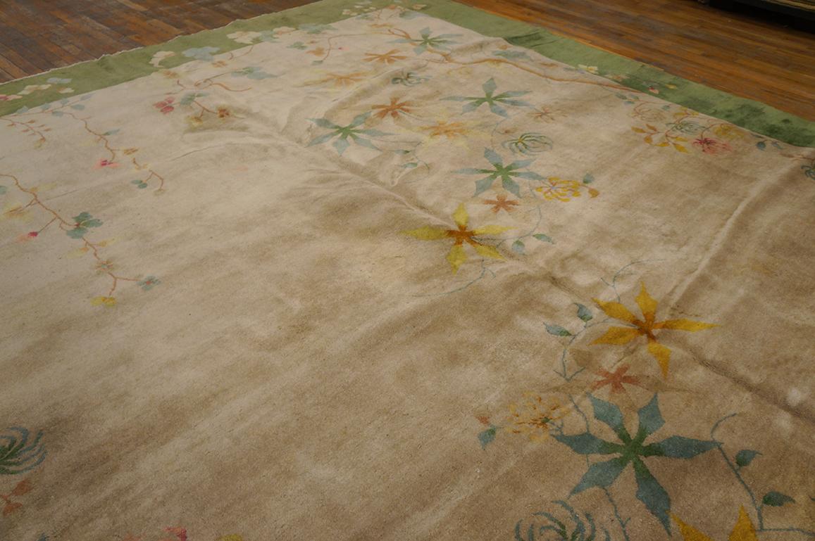 Antique Chinese, Art Deco Rug In Good Condition In New York, NY