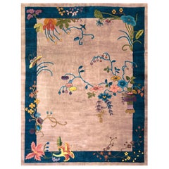 1920s Chinese Art Deco Carpet ( 8'10" x 11'4" - 270 x 345 cm )