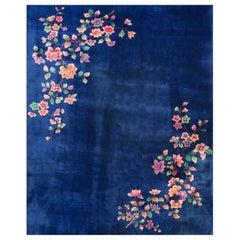 Antique Chinese Art Deco Rug