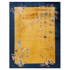 Chinesischer Art-Déco-Teppich aus den 1920er Jahren ( 9' x 11'6" - 275 x 350 cm)