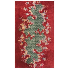 Antique 1920s Chinese Art Deco Carpet by Nichols Workshop ( 10' x 17'6" - 305 x 533 )