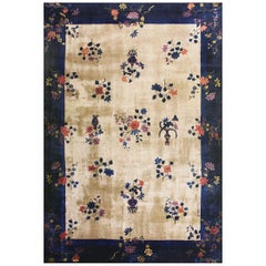 Antique Chinese Art Deco Rug