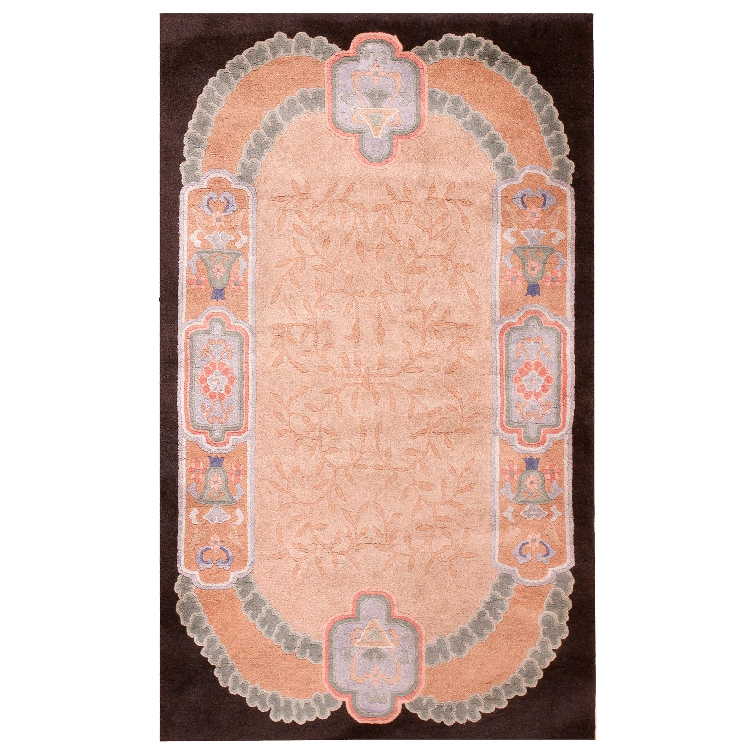 1920s Chinese Art Deco Carpet ( 3' x 5' - 90 x 152 ) For Sale