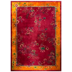 Tapis art déco chinois des années 1920 ( 11'8" x 17'2" - 355 x 523 ) 