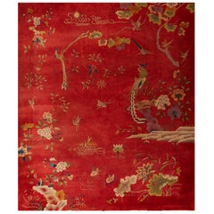 1920s Chinese Art Deco Carpet ( 8'2" x 9'8" - 248 x 295 )