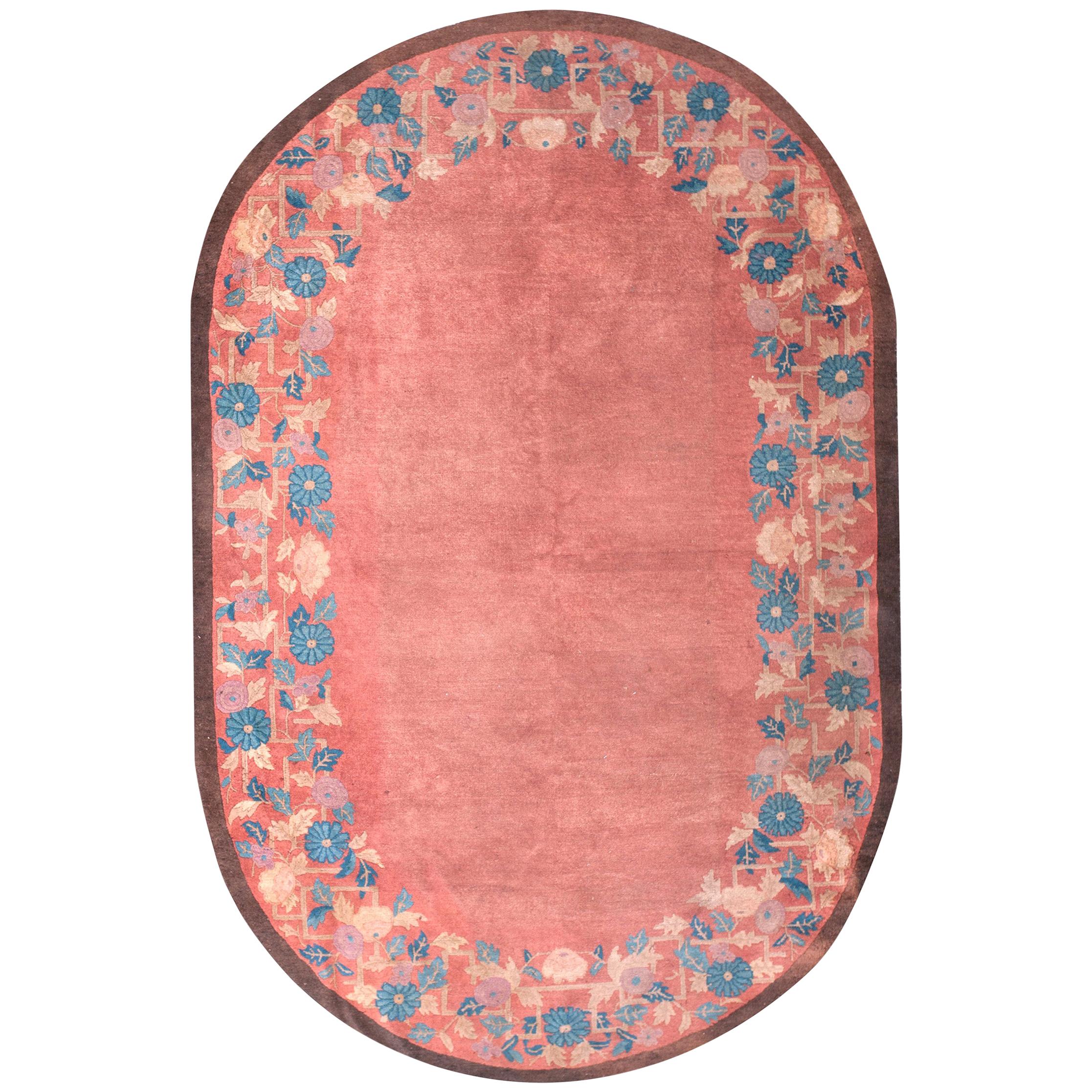 Chinesischer Art-déco-Teppich aus den 1920er Jahren ( 5' x 7'10" - 160 x 238")