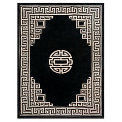 Chinesischer Art-Déco-Teppich aus den 1930er Jahren ( 8'9" x 11'8" - 266 x 356")