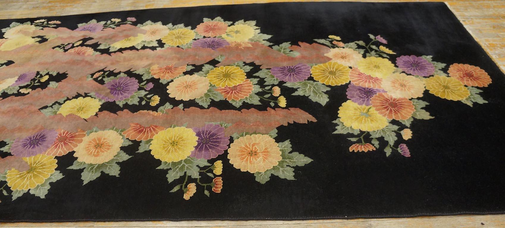 1920s Chinese Art Deco Carpet By Nichols Workshop ( 5' 9
