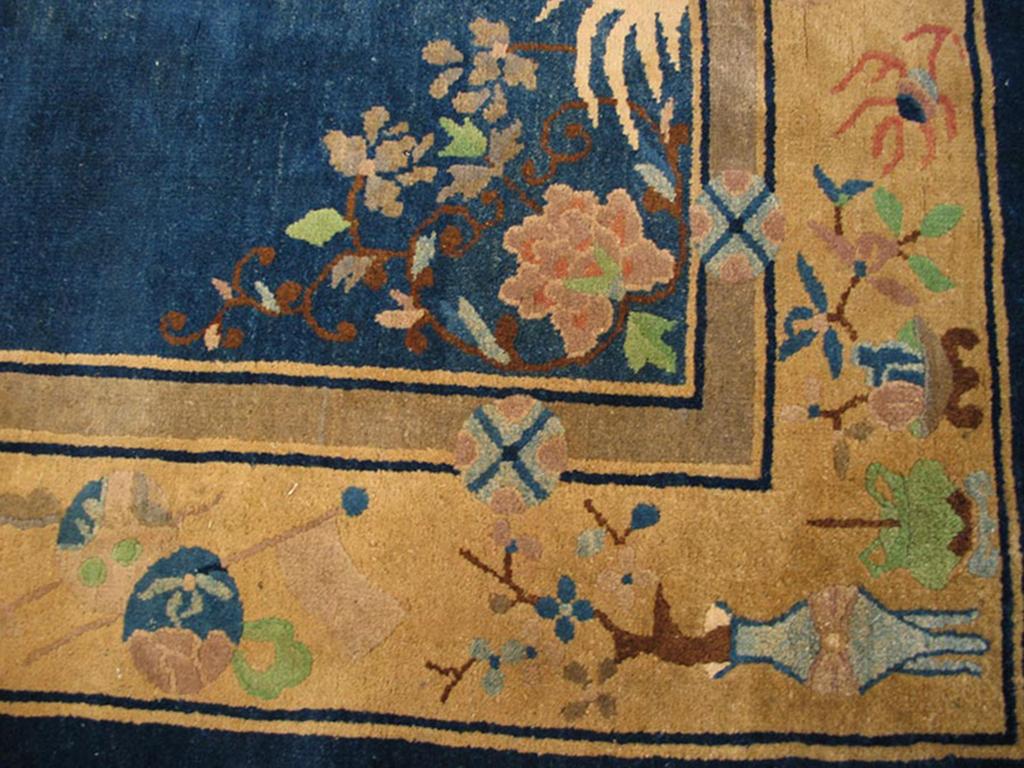 1920s Chinese Art Deco Dragon Carpet ( 6' x 8'6