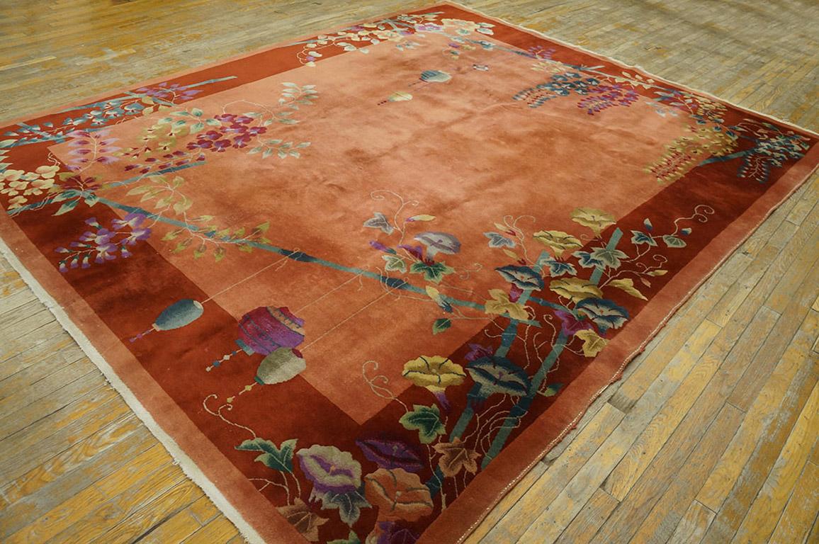 Antique Chinese - Art Deco rugs, Size: 8' 0''x10' 0''.