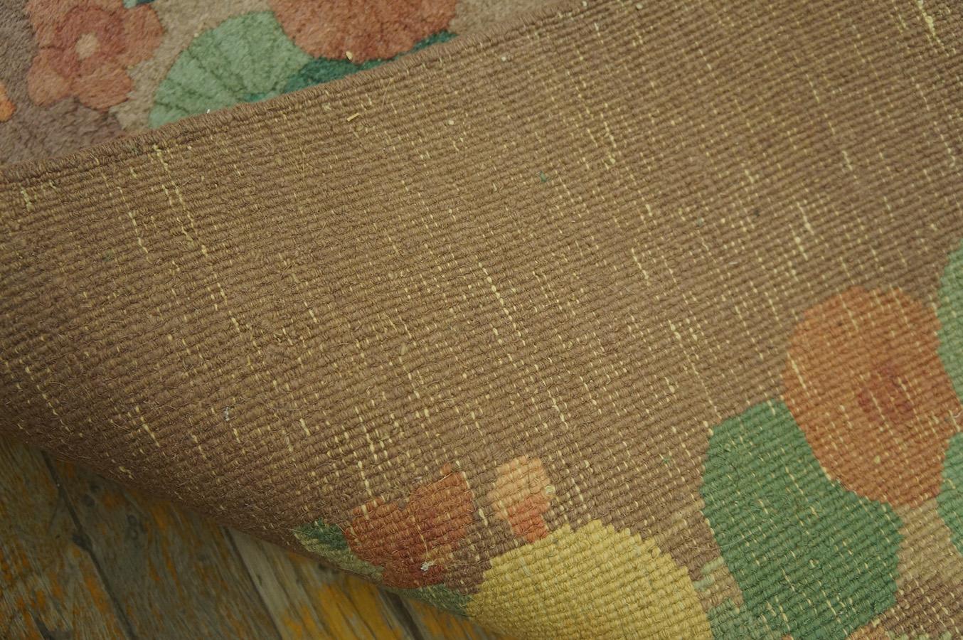 Tapis Art Déco chinois des années 1920 ( 8''10'''' x 11''8'''' - 270 x 355 ) en vente 4