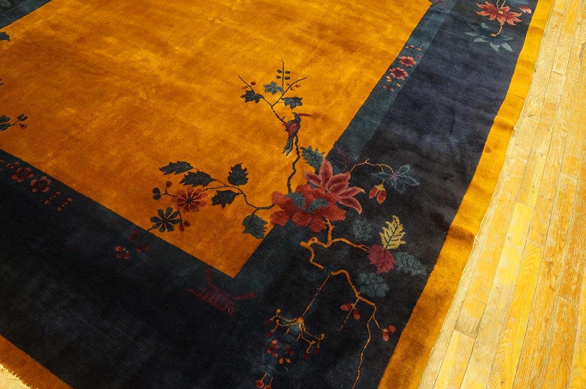 Wool Antique Chinese, Art Deco Rug 8' 3