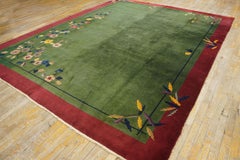 Antique Chinese, Art Deco Rug 9' 0" x 11' 6"