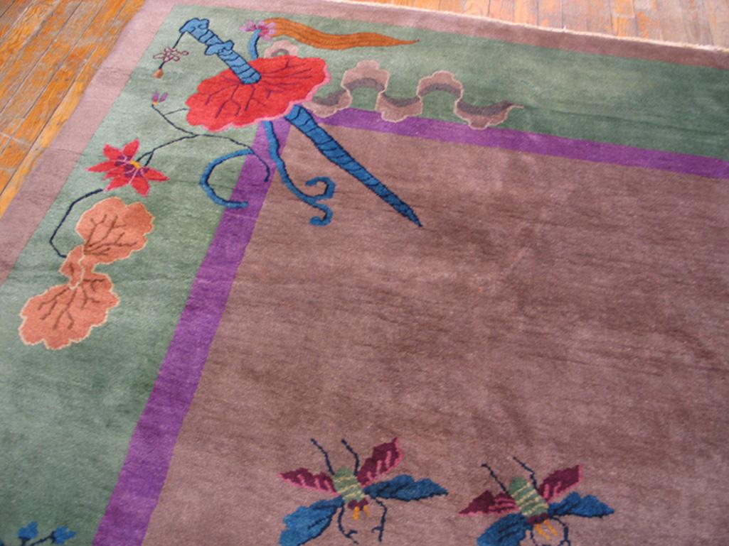 Early 20th Century Antique Chinese Art Deco Rugs