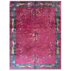 Used Chinese Art Deco Rugs 