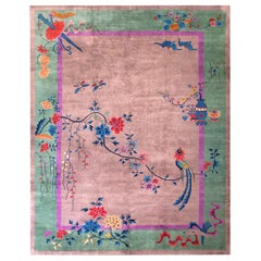 Antique Chinese Art Deco Rugs