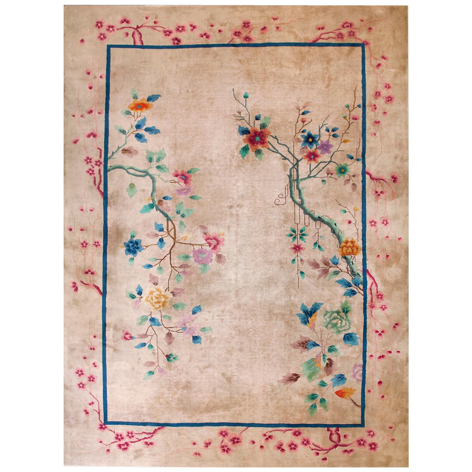 Antique Chinese Art Deco Rugs