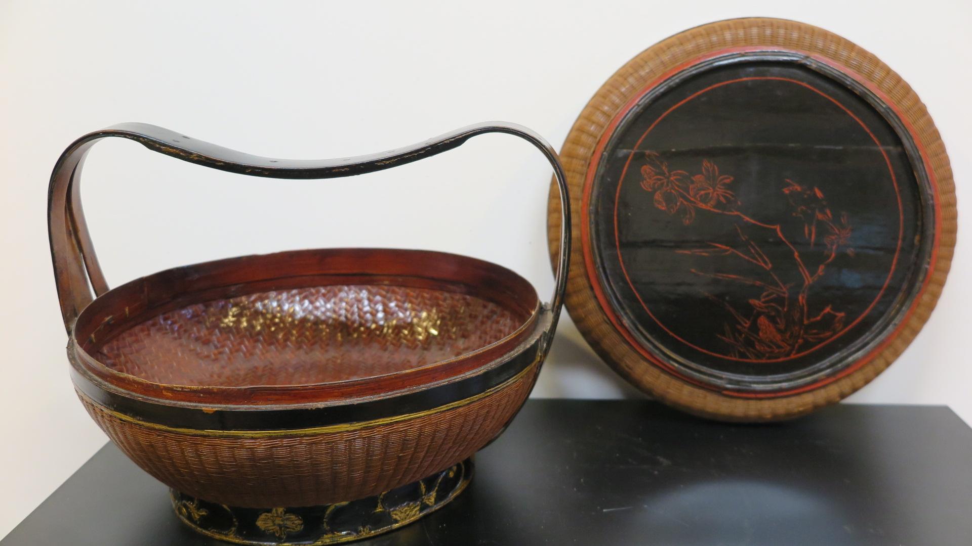 Antique Chinese Basket  2