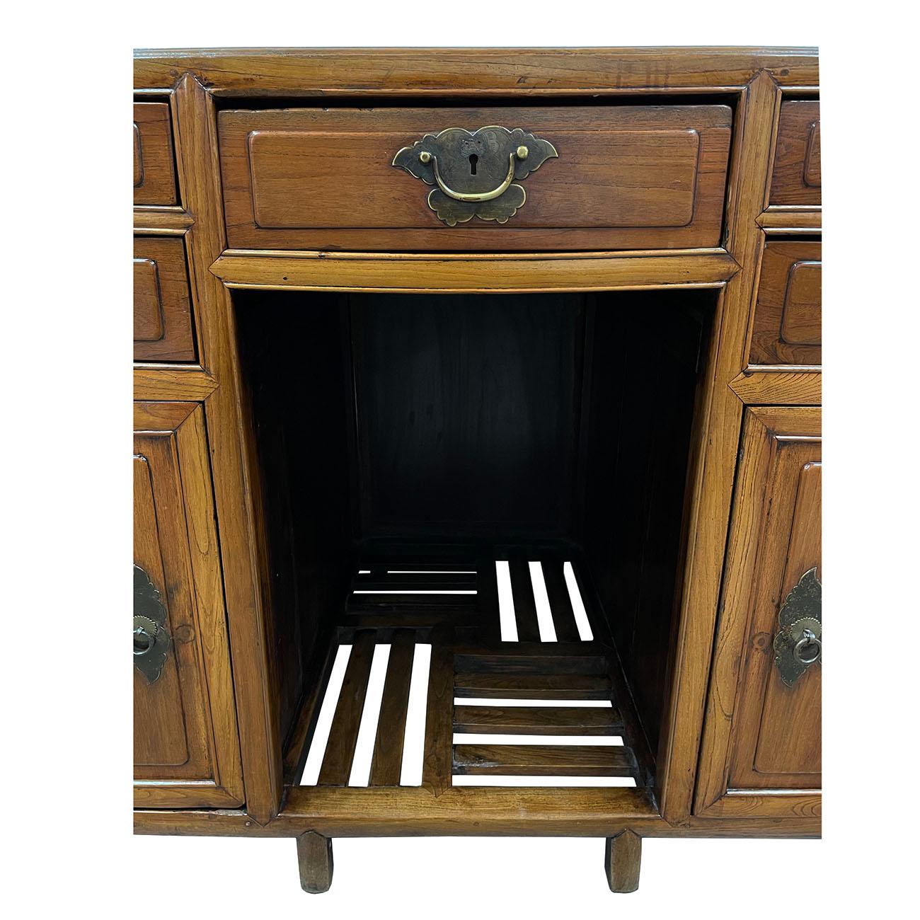Antiker, chinesischer Schreibtisch aus Buchenholz, Schminktisch (Chinesischer Export) im Angebot