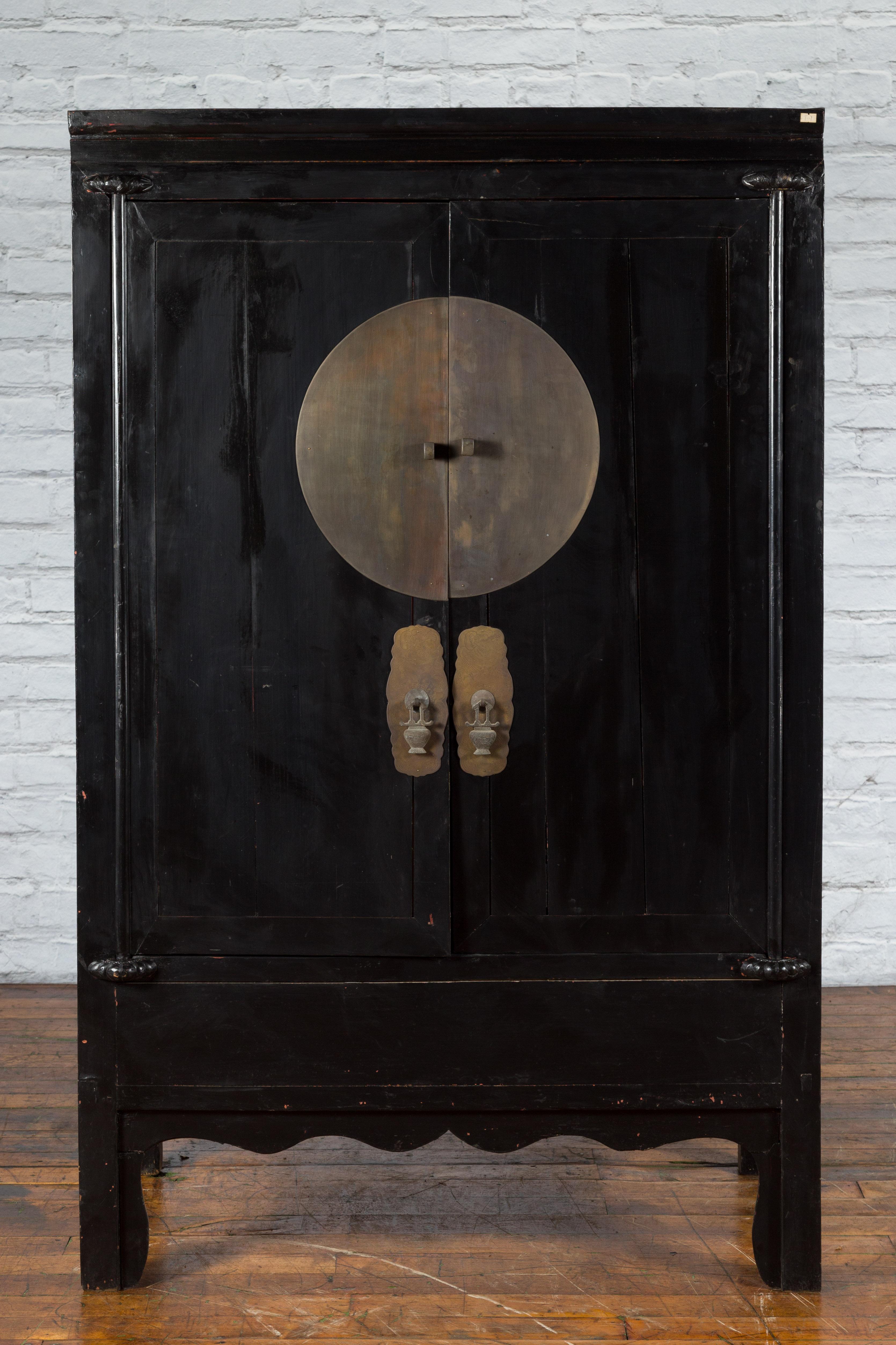 chinese wedding cabinet black