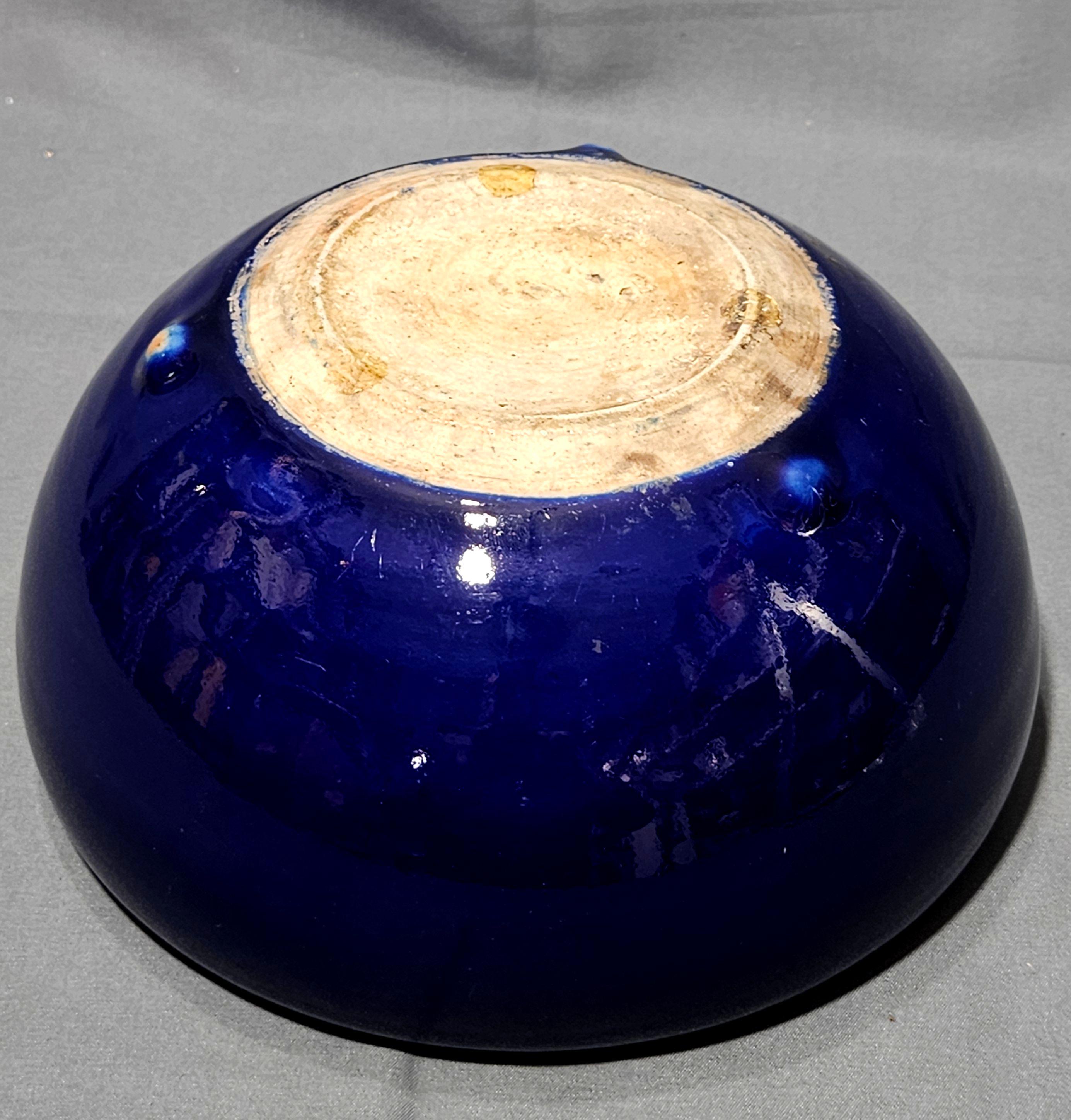 XIXe siècle Bol ancien en porcelaine bleue de Chine.  19ème siècle en vente