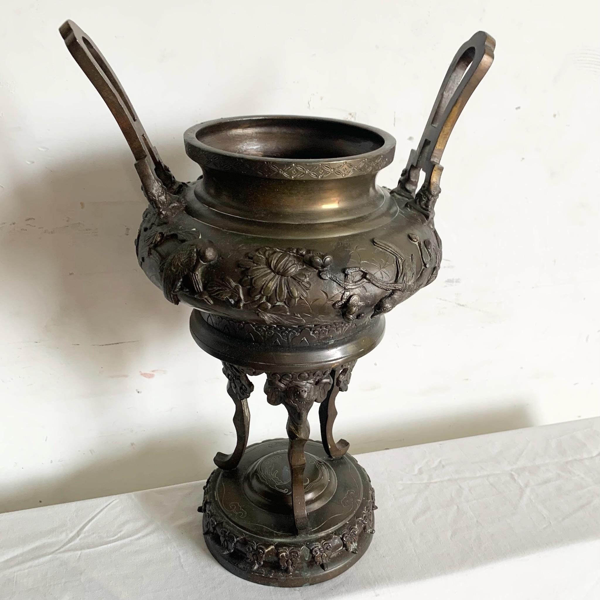 Antique Chinese Bronze Censer/Incense Burner For Sale 3