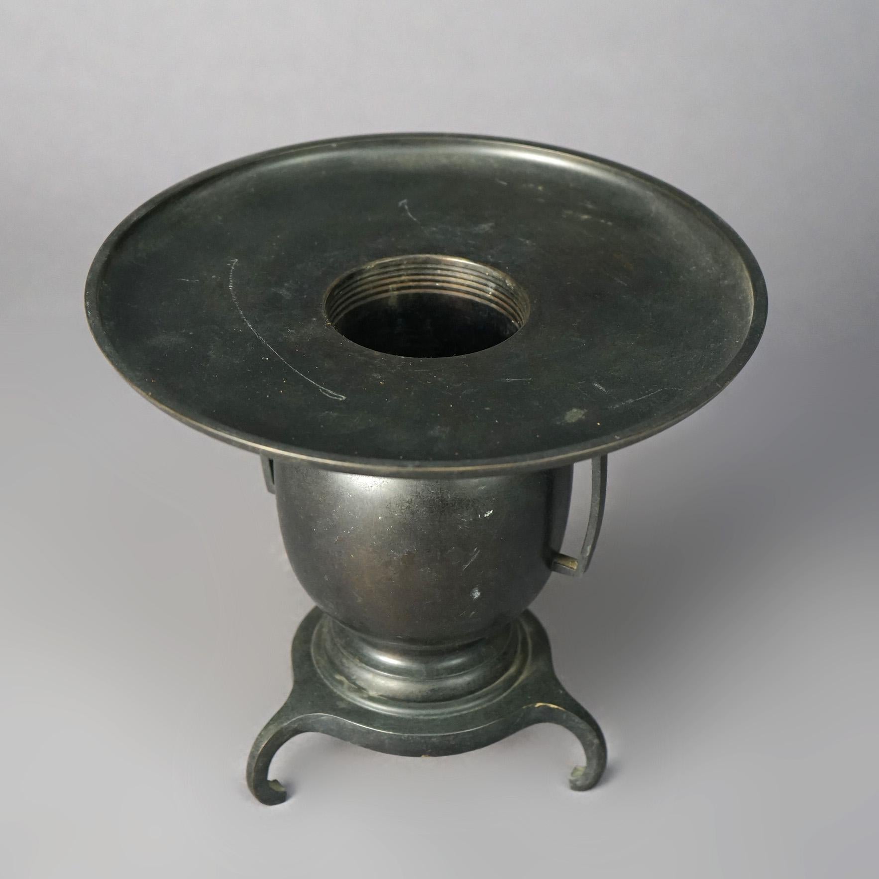 Encensoir chinois ancien en bronze du 19ème siècle en vente 1