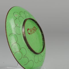 Antique Chinese Bronze Cloisonné Vase China Flowers Nice Wired Cloisonne 19/20th