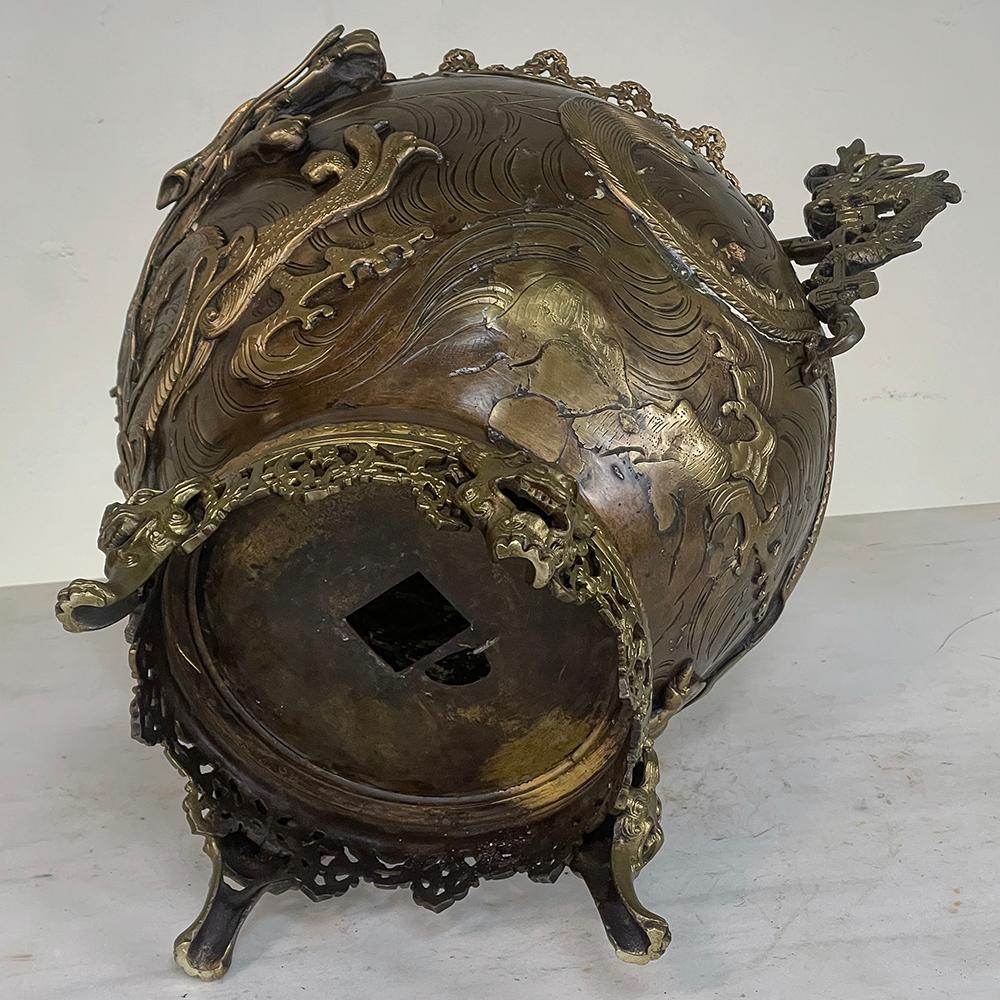Jardinière de Style Louis XV en Bronze Argenté, XIXème Siècle