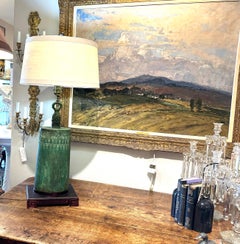 Antique Chinese Bronze Lamp