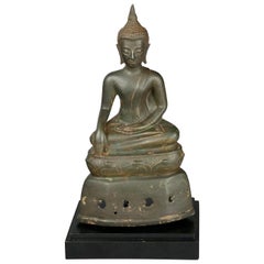 Antique Chinese Bronze Shiva Buddha Sculpture, 19th Century