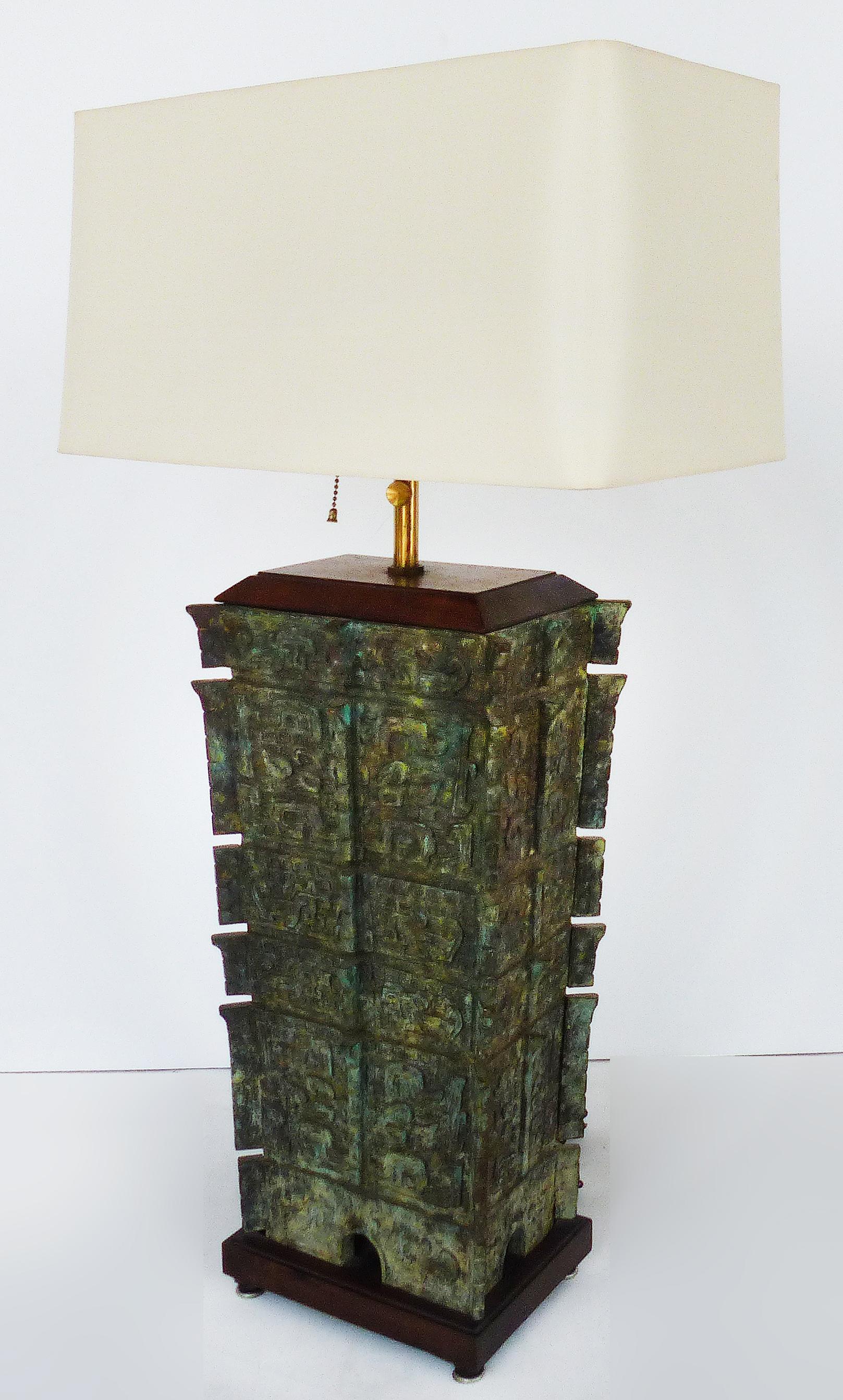antique bronze table lamps
