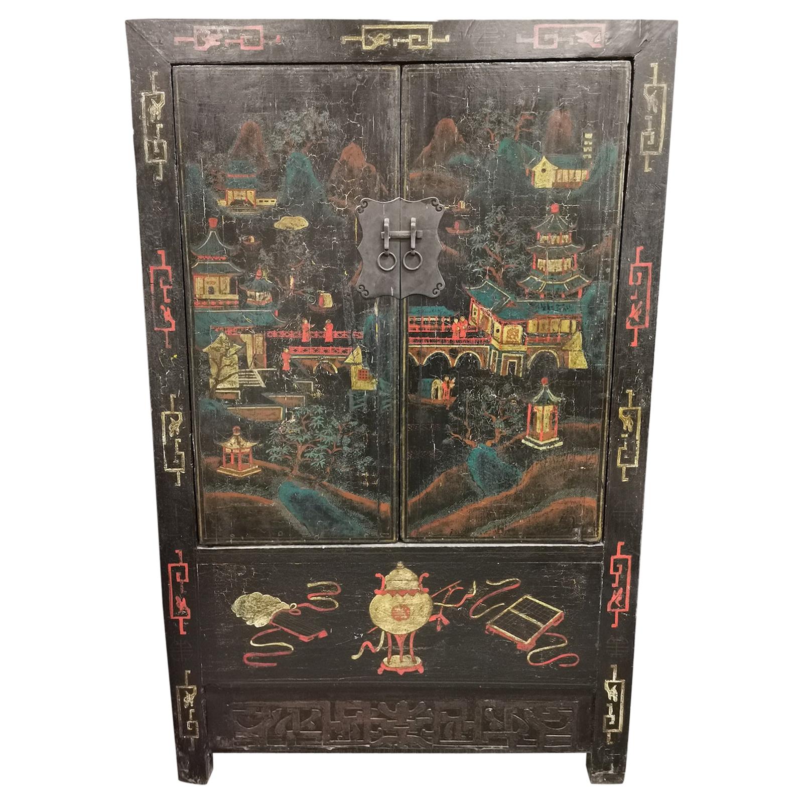Antique Chinese Cabinet For Sale