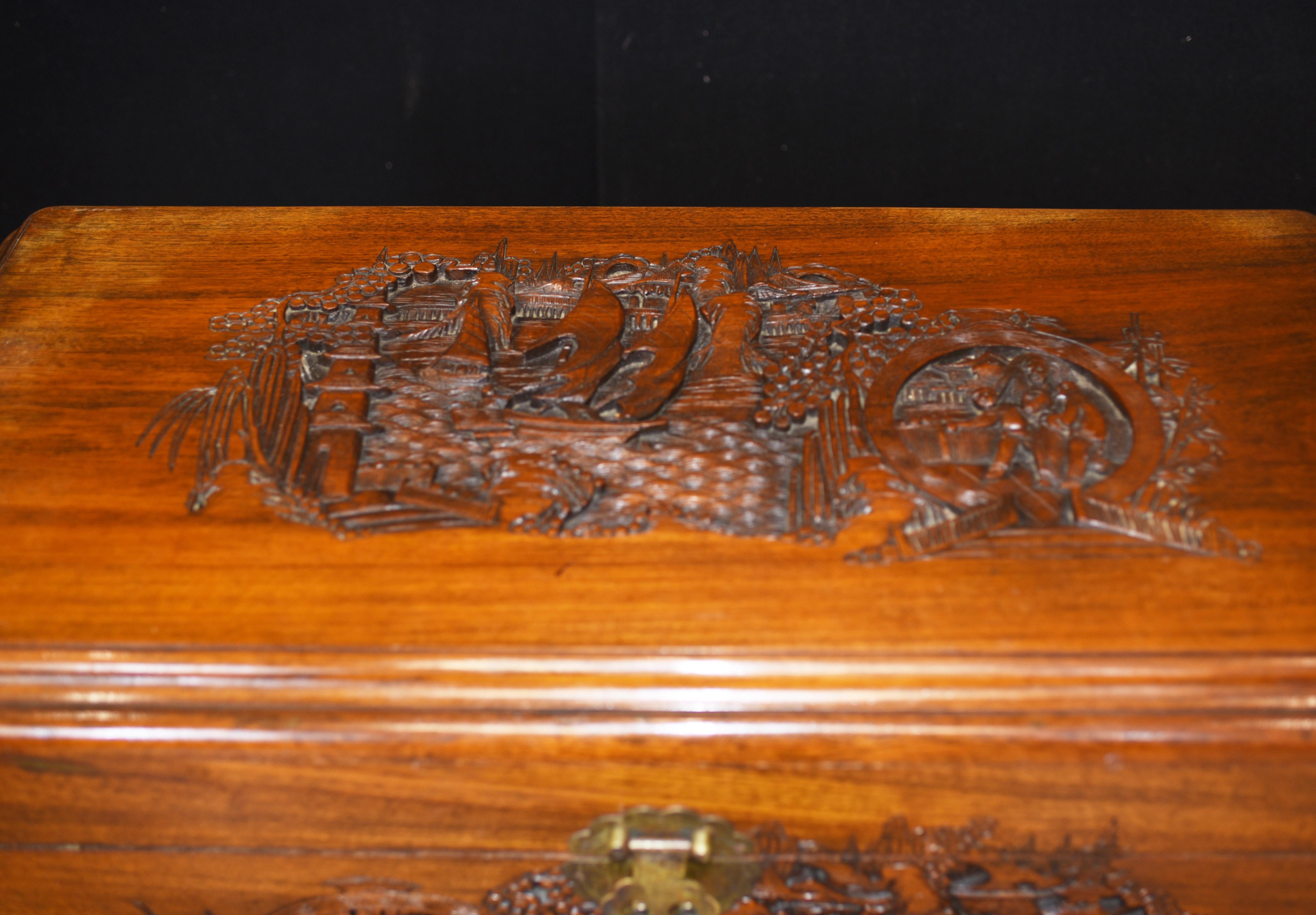 hand carved chinese how to date a chinese camphor chest