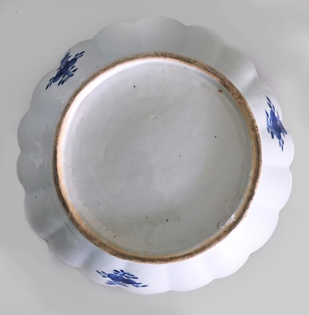 Antique Chinese Canton Porcelain Blue and White Bowl 1