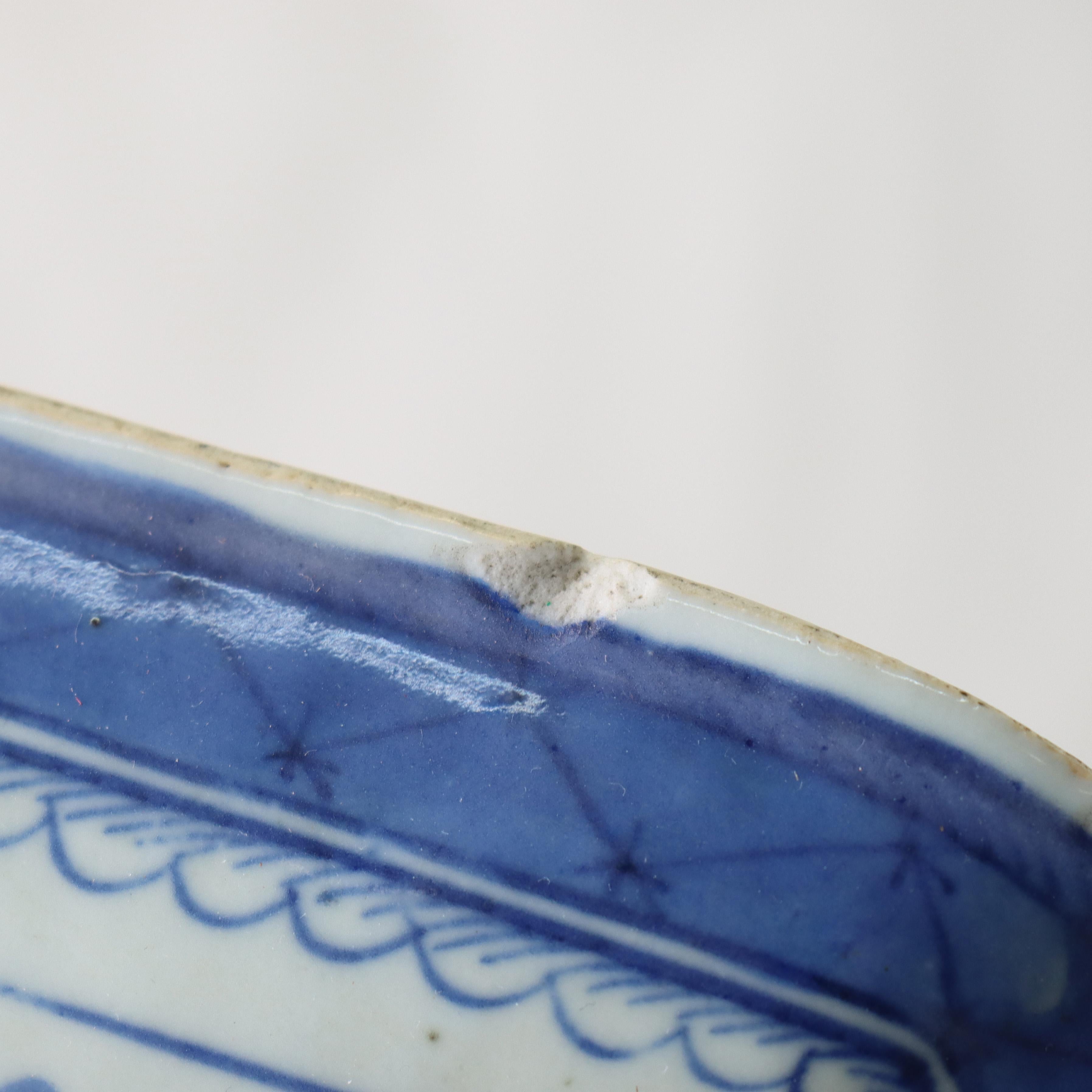 Antike chinesische Kanton Porzellan bedeckt Gemüseschale 19. im Angebot 1